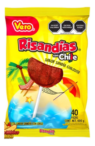 Dulce Mexicano  Risandias Con Chile - g a $4