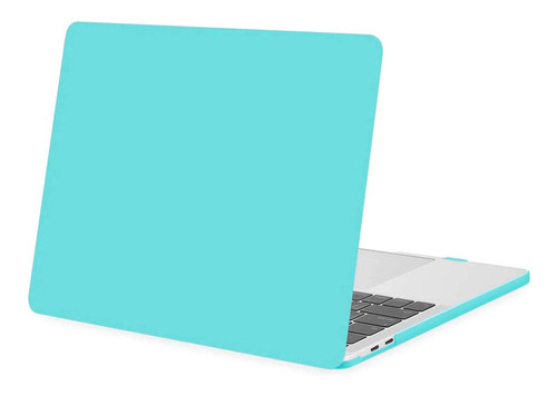 Carcasa Protector Para Macbook Air 13 M2 A2681 Turquesa