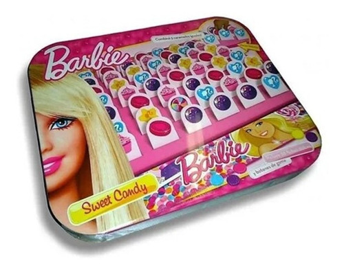 Juego De Mesa Barbie Sweet Candy Kreker