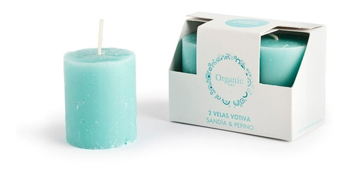 Vela Votiva X 2u. Sandia Pepino Organic Spa