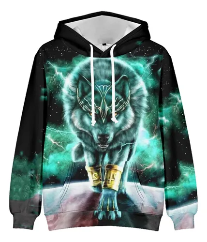 Sueter Lobo 3d MercadoLibre