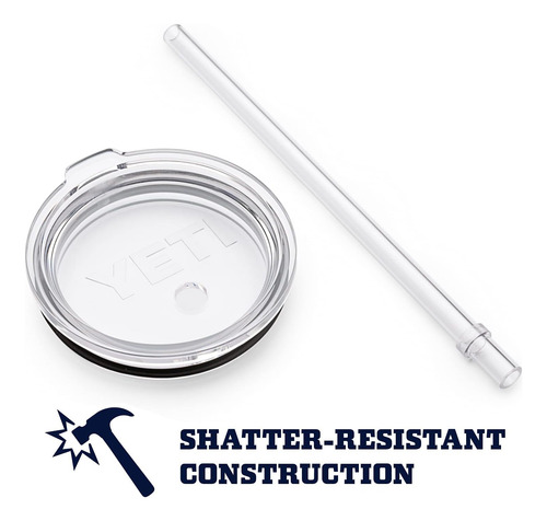 Vaso Yeti Rambler 750 Ml Aislada Con Popote, King Crab