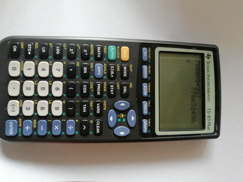 Calculadora Ti-83 Texas Instrument Científica Graficadora