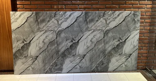 Placa Pvc 3mm Simil Marmol 122x244 Pared Techo Revestimiento