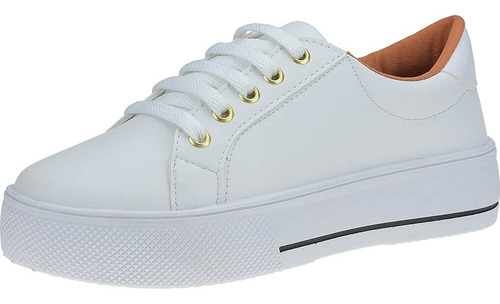 Tênis Feminino Sapatênis Casual Moda Flatform Eleganteria