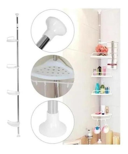 Organizador Baño Cocina Ducha Esquinero Repisas