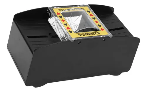 Barajador De Cartas Automático Binnan | Máquina Mezcladora Para 2 Mazos | Portátil, Funciona Con Pilas AA - Ideal Para Juegos De Cartas Barajador De Cartas Automático Binnan | Máquina Mezcladora Para 2 Mazos | Portátil, Funciona Con Pilas AA - Ideal Para Juegos De Cartas