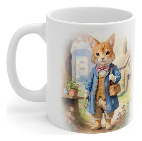 Taza Personalizada - Gato Con Saco - Diseño Exclusivo