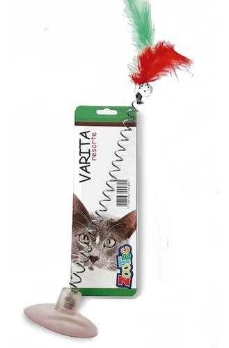 Juego Para Gatos Interactivo Cañita Para Ventana Zootec 