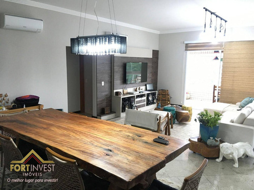 Imagem 9 de 30 de Apartamento Com 4 Dormitórios Porteira Fechada À Venda, 205 M² Por R$ 1.950.000 - Canto Do Forte - Praia Grande/sp - Ap3998