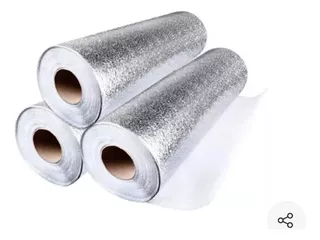 Papel Aluminio Adhesivo Para Cocina 5 Metros