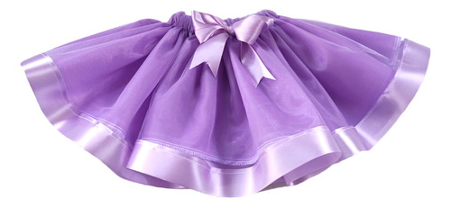 Falda Tutú C/forro, 2 Capas, Varios Colores Para Niña Ballet