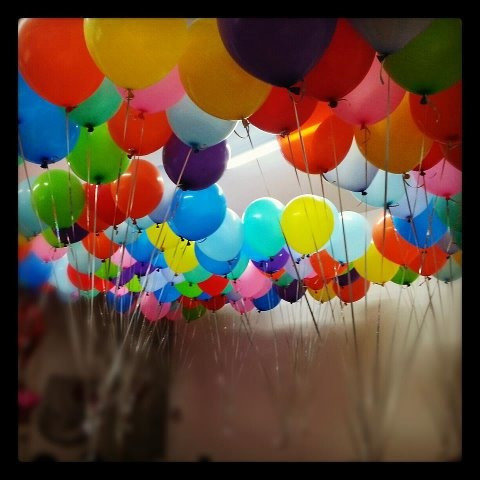 Combo De 10 Globos Con Helio Perlado Blanco