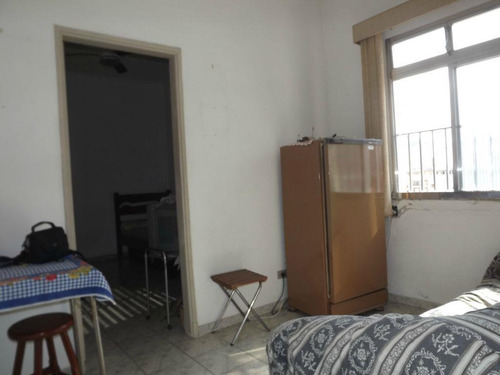 Imagem 1 de 7 de Apartamento Com 1 Dormitório Para Alugar, 39 M² Por R$ 1.550,00/mês - Boqueirão - Santos/sp - Ap0859