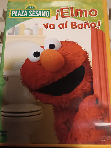 Dvd Plaza Sésamo Elmo Va Al Baño