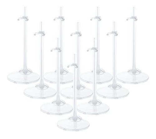 Hmieprs 10pcs Doll Holder, Doll Stand Display Holder, 4kjni