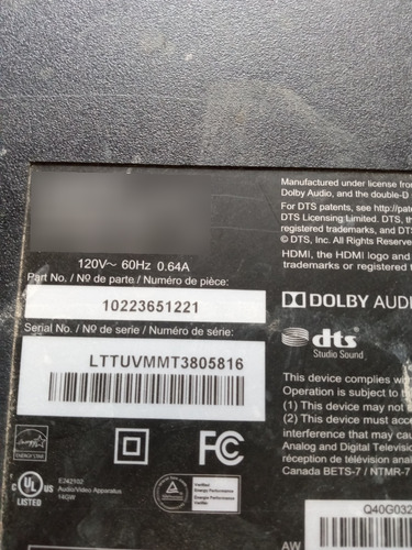 Tarjeta Fuente D32f-e1 (715g7735-p01-001-0h2s) *468 (Usado)
