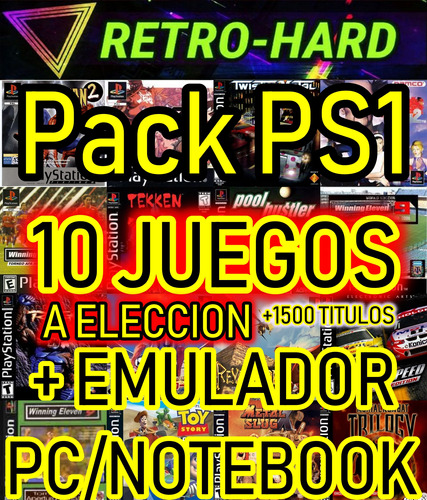 Juegos De Playstation X10 Para Pc Envio Gratis 