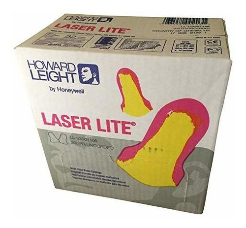 200 Pares De Tapones Para Los Oídos Howard Leight Ll-1 Laser