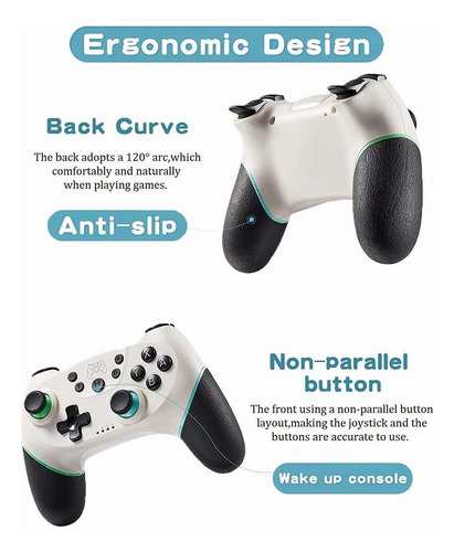 Control Inalámbrico Gamepad Joystick Para Nintendo Switch