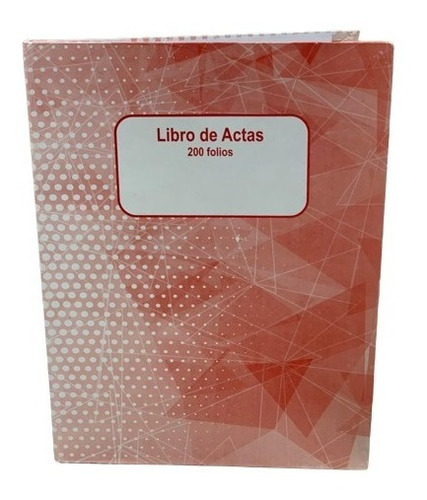 Libro Acta 200 Folios Materiales De Oficina