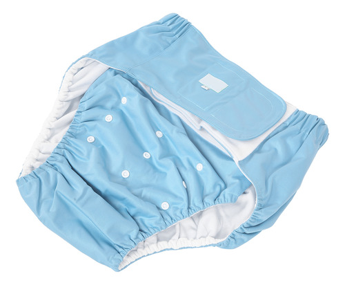 Pañal Azul Para Adultos Reutilizable Para Personas Mayores,