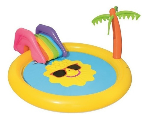 Pileta Playcenter Inflable Isla Del Sol Bestway 53071