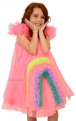 Vestido De Festa Infantil Luxo Mon Sucré Daphne 21002 Ateliê