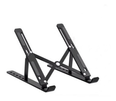 Imagen 2 de 5 de Soporte Aluminio Portatil Para Macbook, Notebook, Negro