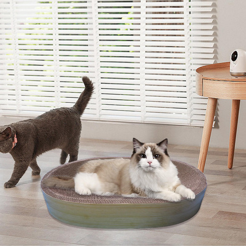 Tapete Para Arranhar Para Gatos, Brinquedo Para L De Madeira