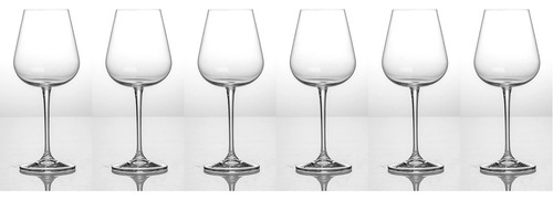 Copa Cristal Bohemia Vino o Agua Ardea 450 Ml Set X 6
