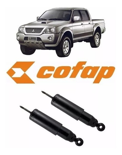 Par Amortecedor Cofap L200 Sport 2004 2005 2006 Dianteiro