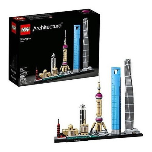 Juego De Construcción Lego Architecture Shanghai 21039 (597 