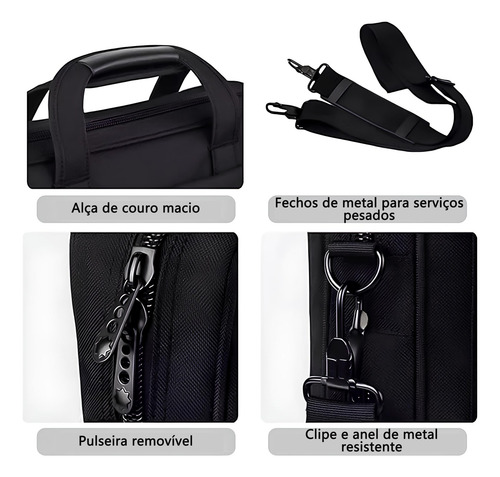 Pasta Bolsa Maleta Capa Para Notebook 15,6 Executiva