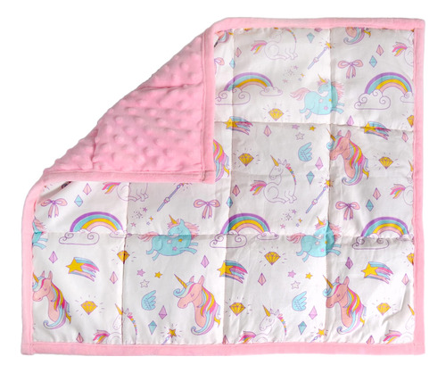 Lap Pad Para Niños Sensory 5 Lbs (unicornios, 5 Lbs)