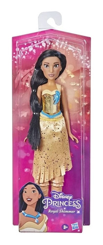 Muñeca Disney Princesas Royal Shimmer Pocahontas Habro F0883
