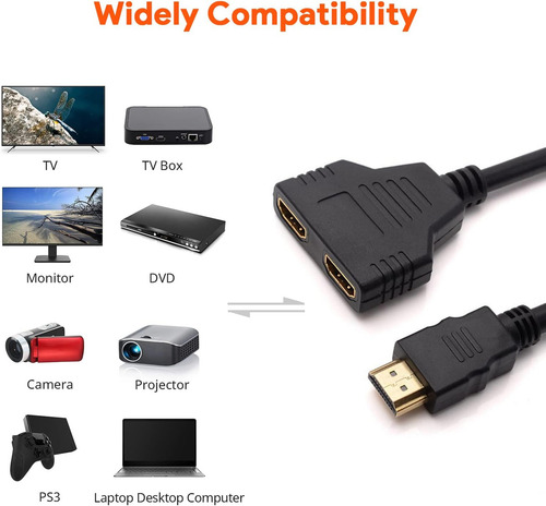 Cable Hdtv Adaptador Alta Definición 2 En 1 Irm