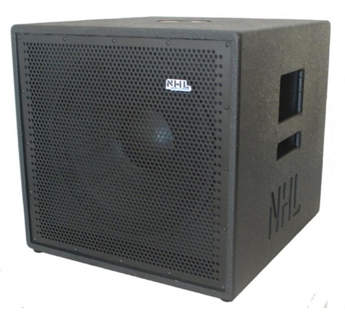 Caixa Sub 15 Ativa Nhl 2.5k 1200w  Crossover Limiter