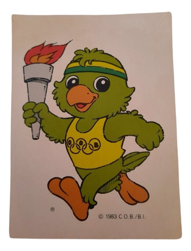 Cartão Coleção Mascote Olimpíada 1983  106
