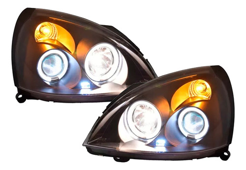 Faros Platina Con Ojo De Angel 03-08 (precio X Par)