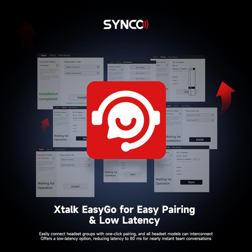 Micrófono Inalámbrico Synco Xtalk Xpro X2 Para Espectáculos