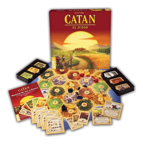 Imagen 2 de 3 de Juego de mesa Catan Devir