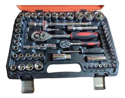 Juego Caja Set Dados Cromo Vanadium Profesionales 108 Piezas