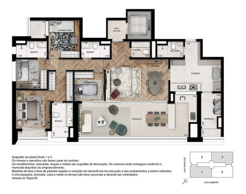Imagem 25 de 30 de Apartamento À Venda No Bairro Perdizes - São Paulo/sp - O-18881-31487