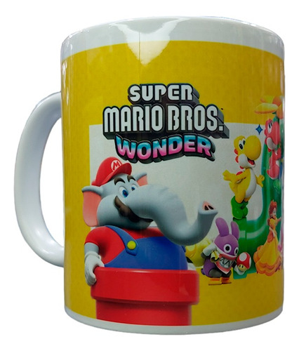 Taza Diseño Personalizado Super Mario Wonder