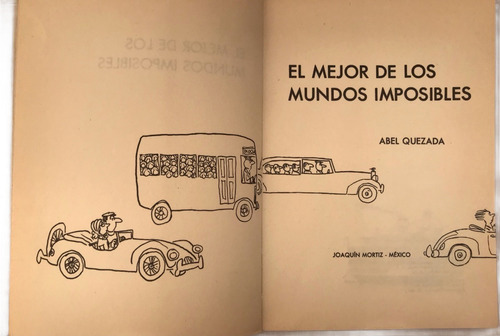 Quezada, Abel Mundos Impossible, El Mejor De Los (Usado)