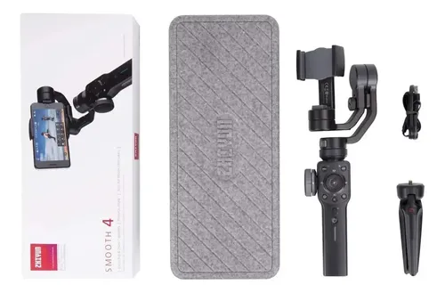 Estabilizador Profissional Zhiyun Smooth 4 Gimbal Preto | MercadoLivre