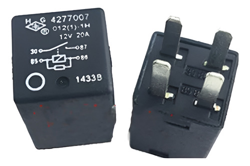 Rele Relay Hg 4277007 Hg4277007 012(1)-1h 12v 20a 4 Pines