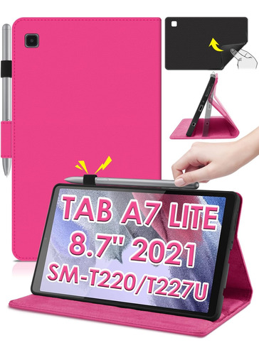 Detuosi Funda De Piel P/ Samsung Galaxy Tab A7 Lite 8.7 