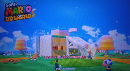 Super Mario 3d World Standard Edition Nintendo Wii U Físico (Usado)
